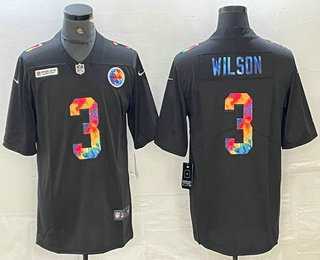 Men's Pittsburgh Steelers #3 Russell Wilson Multi Color Black 2020 NFL Crucial Catch Vapor Untouchable Nike Limited Jersey Dzhi,We sell and wholesale Men's Pittsburgh Steelers #3 Russell Wilson Multi Color Black 2020 NFL Crucial Catch Vapor Untouchable Nike Limited Jersey Dzhi on line form chian!